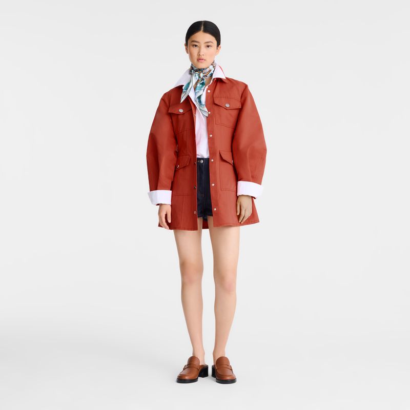 Pink Longchamp Canvas Women Dress | US-592YZTVHP