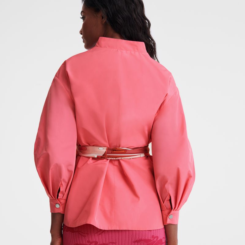 Pink Longchamp Kimono Women Jacket | US-709ORNKFA