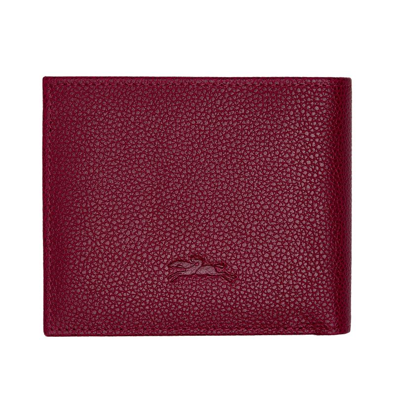 Pink Longchamp Le Foulonné Men Wallet | US-810EQXDAZ