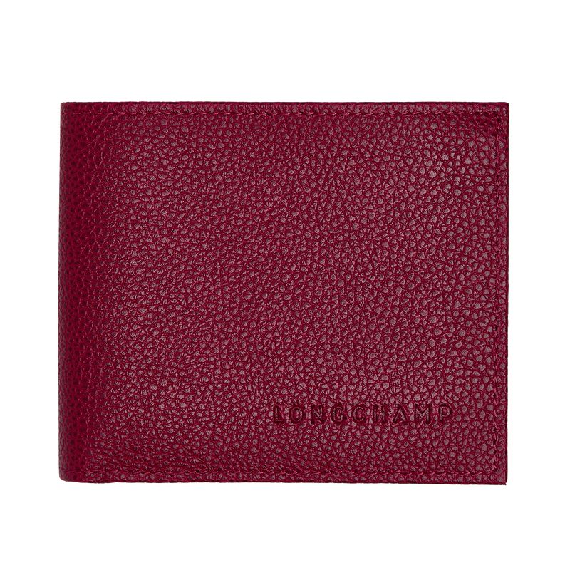 Pink Longchamp Le Foulonné Men Wallet | US-810EQXDAZ
