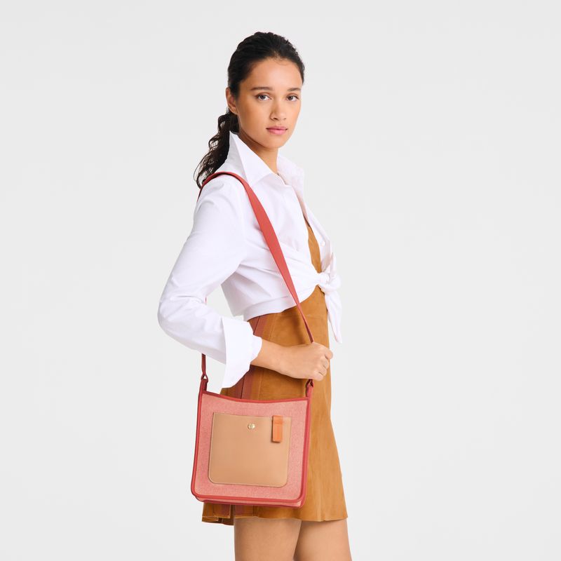 Pink Longchamp Le Foulonné S Women Crossbody Bag | US-508GWBSVQ