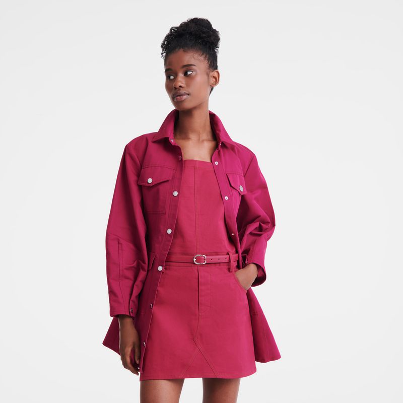 Pink Longchamp Le Foulonné Women Belt | US-085PDEWAL