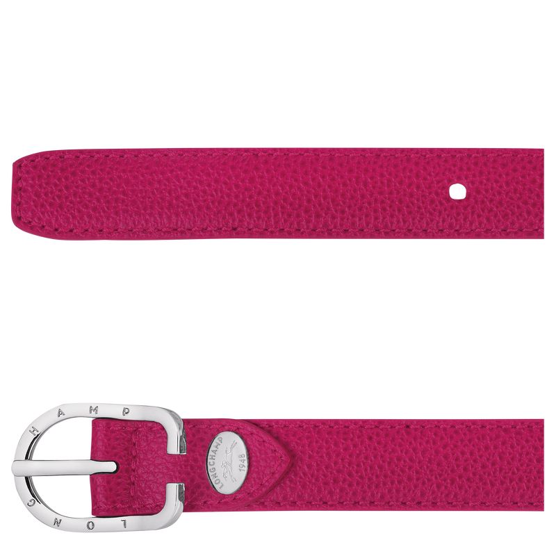 Pink Longchamp Le Foulonné Women Belt | US-085PDEWAL