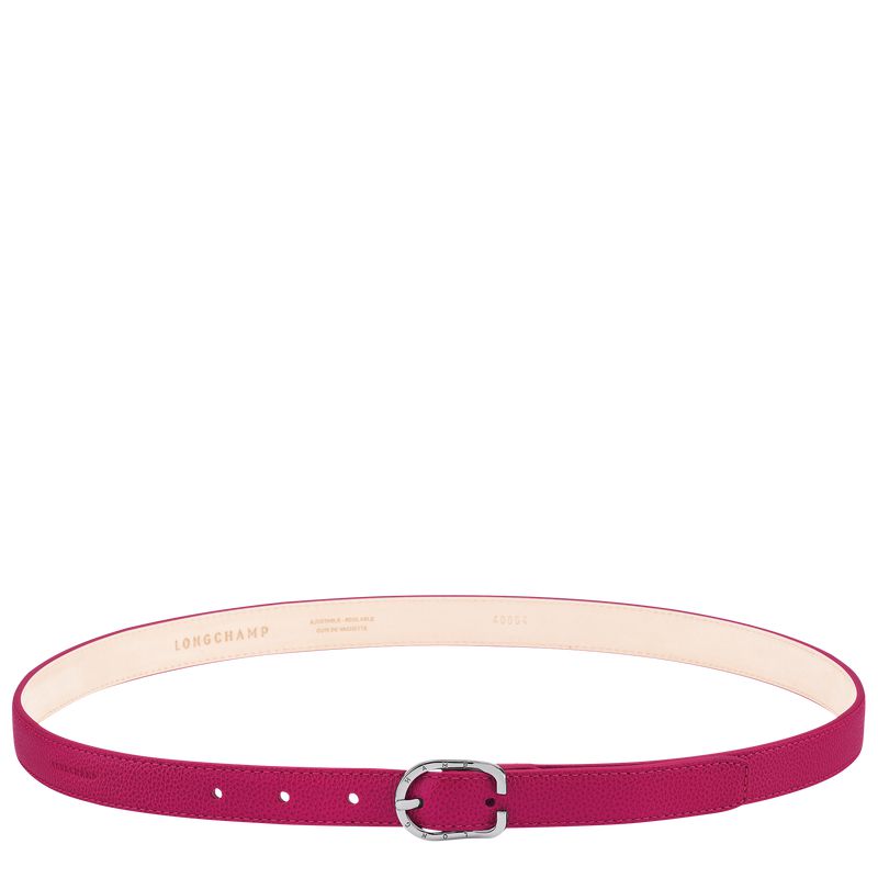 Pink Longchamp Le Foulonné Women Belt | US-085PDEWAL