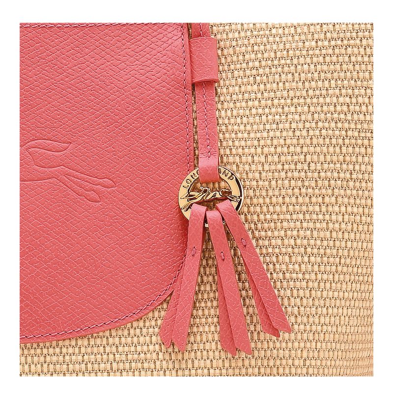 Pink Longchamp Le Pliage Collection L Basket Women Tote Bag | US-307LHMYCR