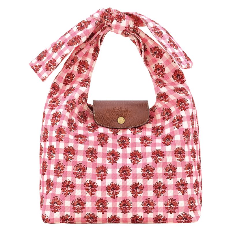 Pink Longchamp Le Pliage Collection M Women Shoulder Bag | US-745DNIUSE