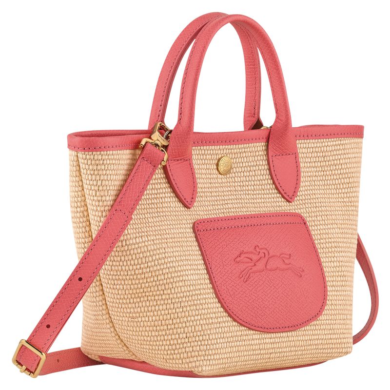 Pink Longchamp Le Pliage Collection Xs Basket Women Tote Bag | US-958IGDZOY