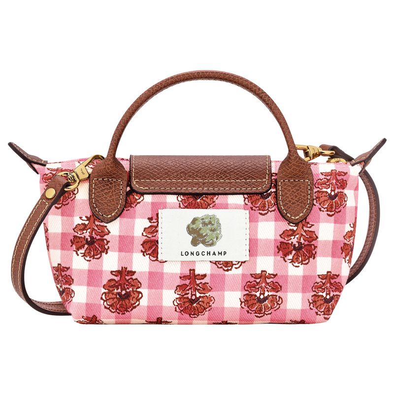 Pink Longchamp Le Pliage Collection Xs Women Pouch | US-941ZQLNBG