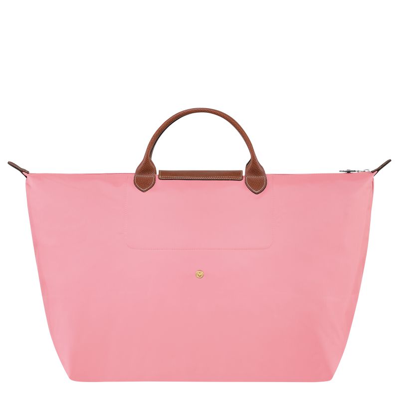 Pink Longchamp Le Pliage Original L Men Travel Bag | US-296AWQFBY