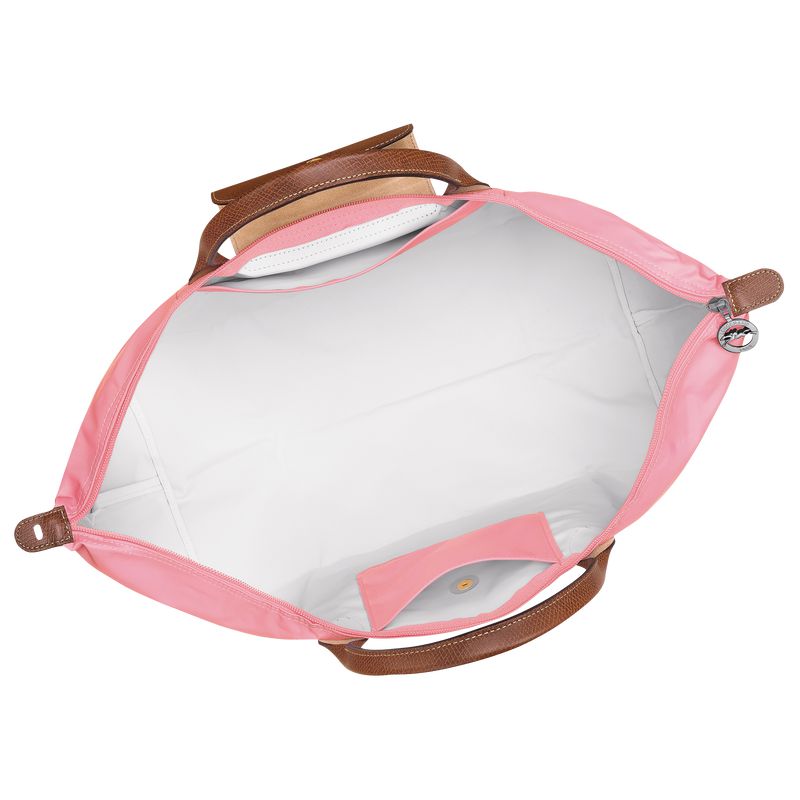 Pink Longchamp Le Pliage Original L Men Travel Bag | US-296AWQFBY