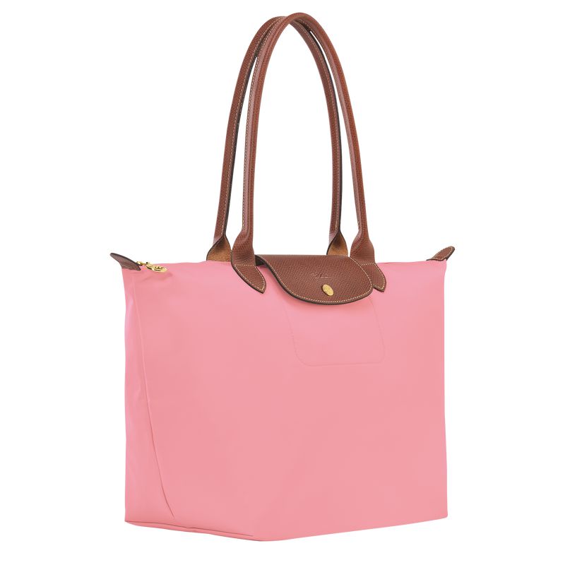 Pink Longchamp Le Pliage Original L Women Tote Bag | US-819WFXLPV