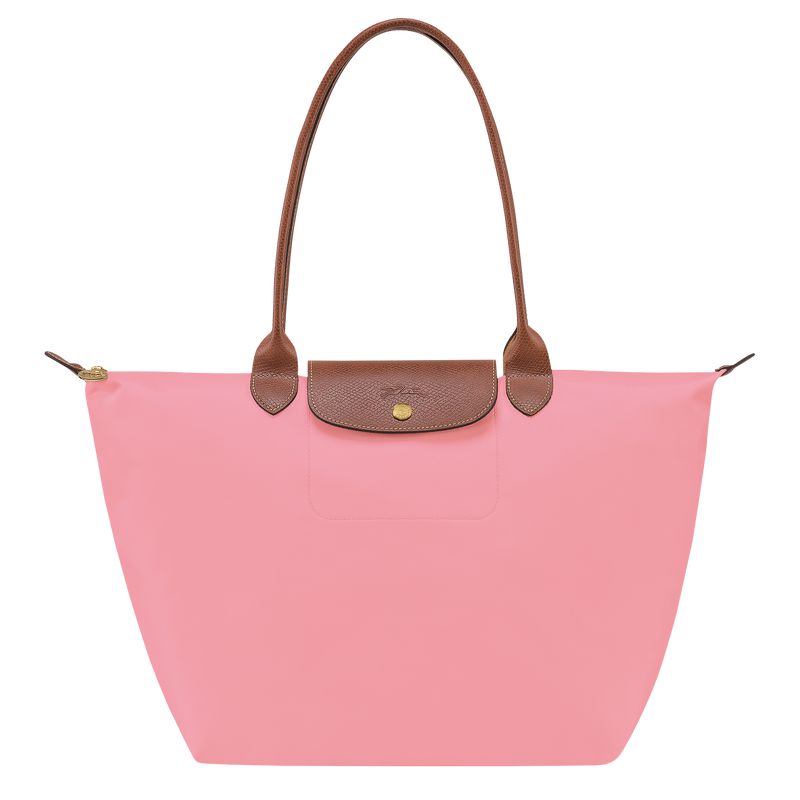 Pink Longchamp Le Pliage Original L Women Tote Bag | US-819WFXLPV