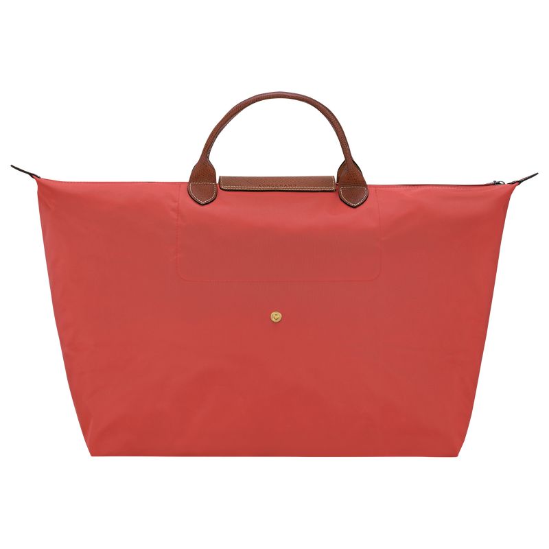 Pink Longchamp Le Pliage Original L Women Travel Bag | US-487WNUDPY