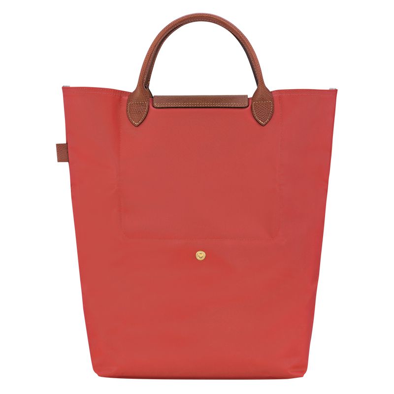 Pink Longchamp Le Pliage Original M Men Tote Bag | US-572QZPKSI