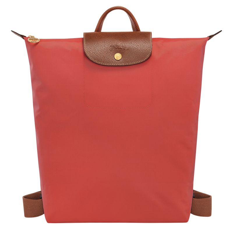 Pink Longchamp Le Pliage Original M Men Backpack | US-415KHJIVD