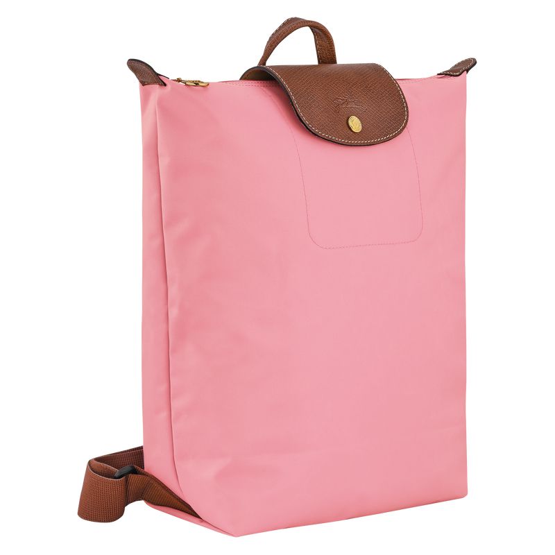 Pink Longchamp Le Pliage Original M Men Backpack | US-591DESHMC