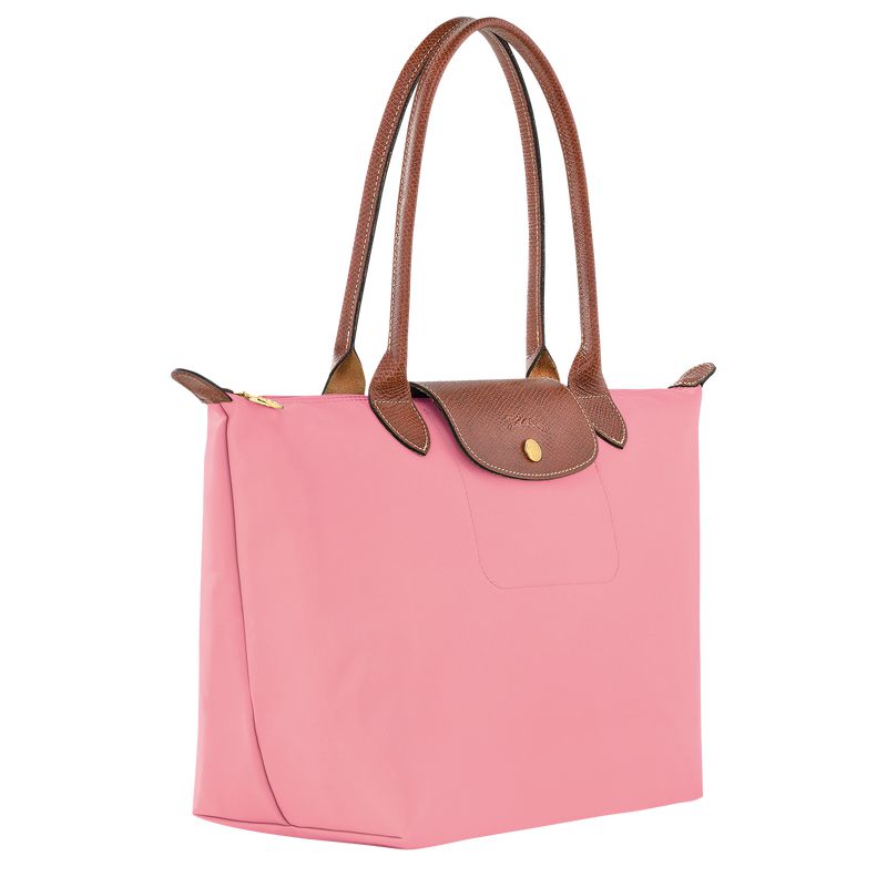 Pink Longchamp Le Pliage Original M Women Tote Bag | US-369YTHXUR