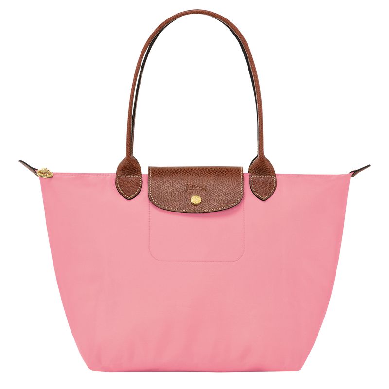 Pink Longchamp Le Pliage Original M Women Tote Bag | US-369YTHXUR
