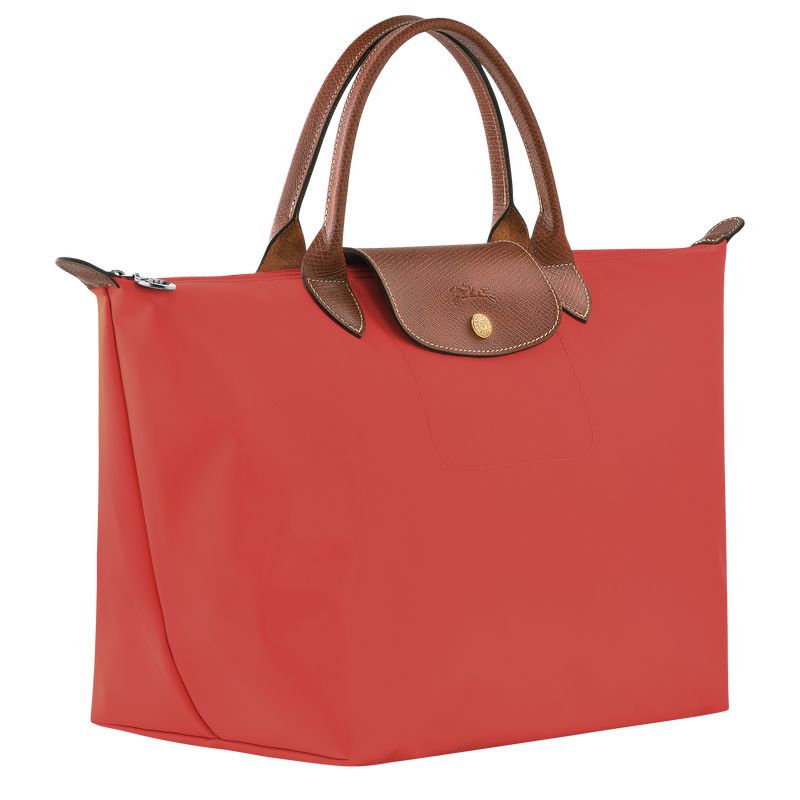 Pink Longchamp Le Pliage Original M Women Handbag | US-156SZDMPF