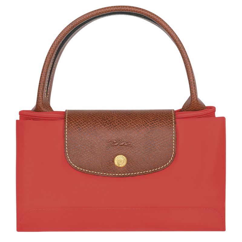 Pink Longchamp Le Pliage Original M Women Handbag | US-156SZDMPF