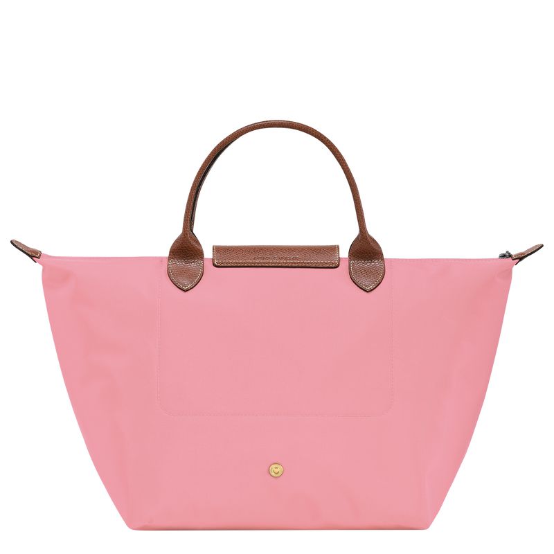 Pink Longchamp Le Pliage Original M Women Handbag | US-204ECOLIP