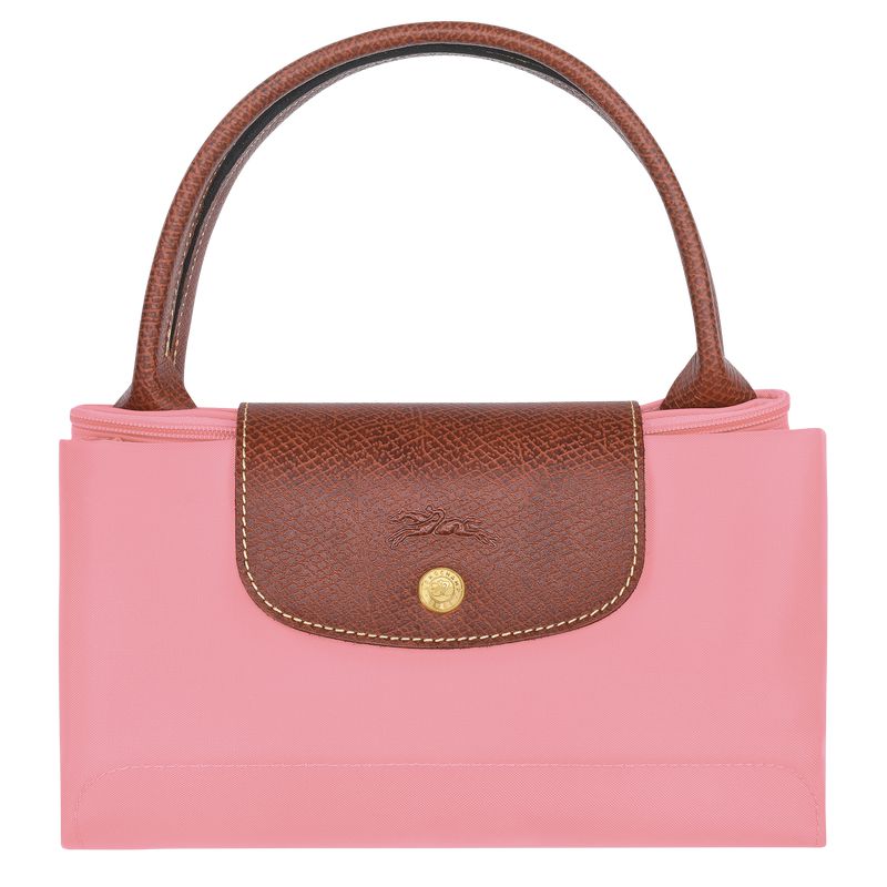Pink Longchamp Le Pliage Original M Women Handbag | US-204ECOLIP