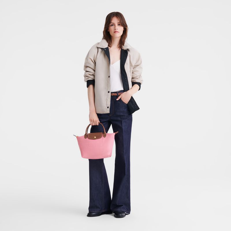 Pink Longchamp Le Pliage Original S Women Handbag | US-560KTWLHR