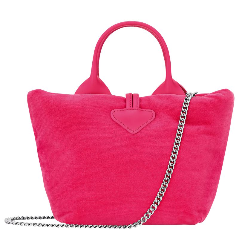 Pink Longchamp Le Roseau Xs Women Handbag | US-280ODRLBX