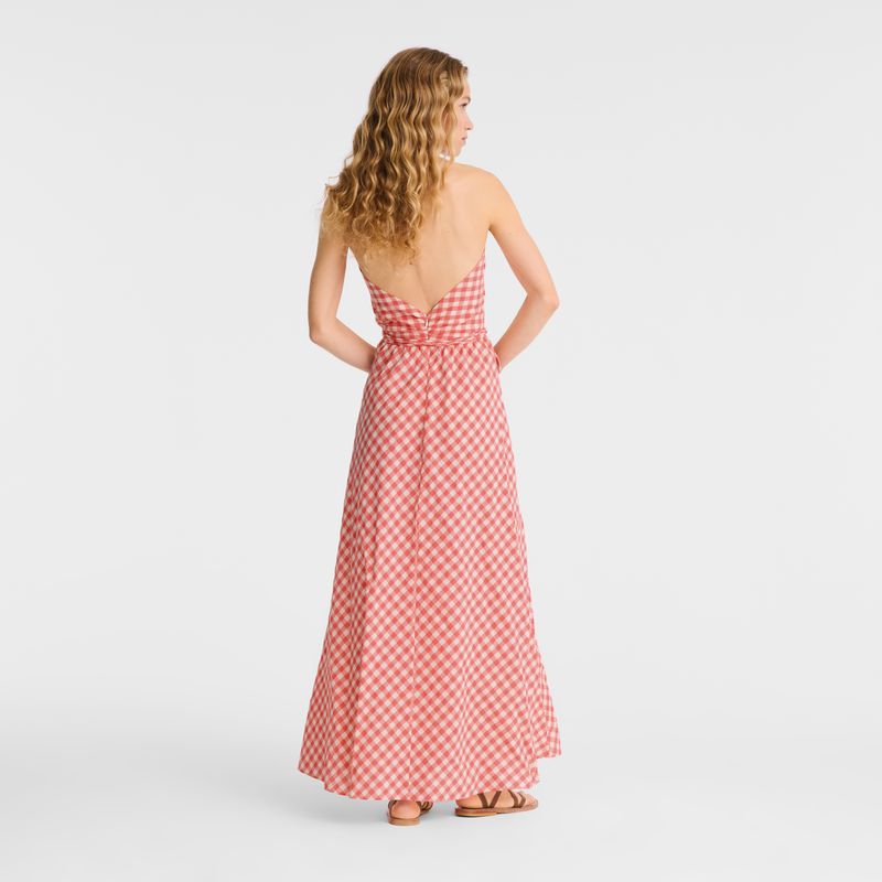 Pink Longchamp Long Women Dress | US-106CDIYNV