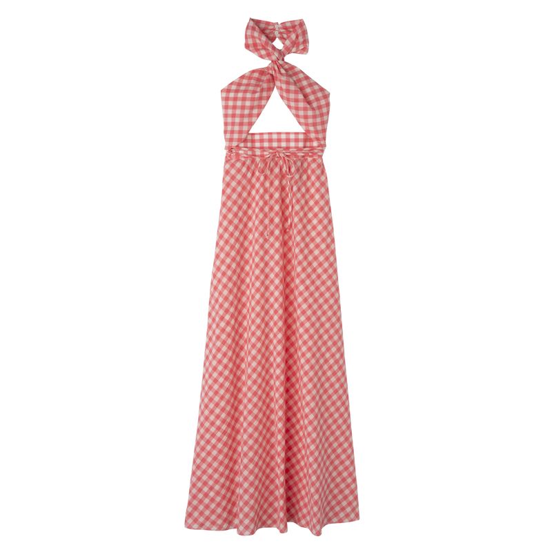 Pink Longchamp Long Women Dress | US-106CDIYNV
