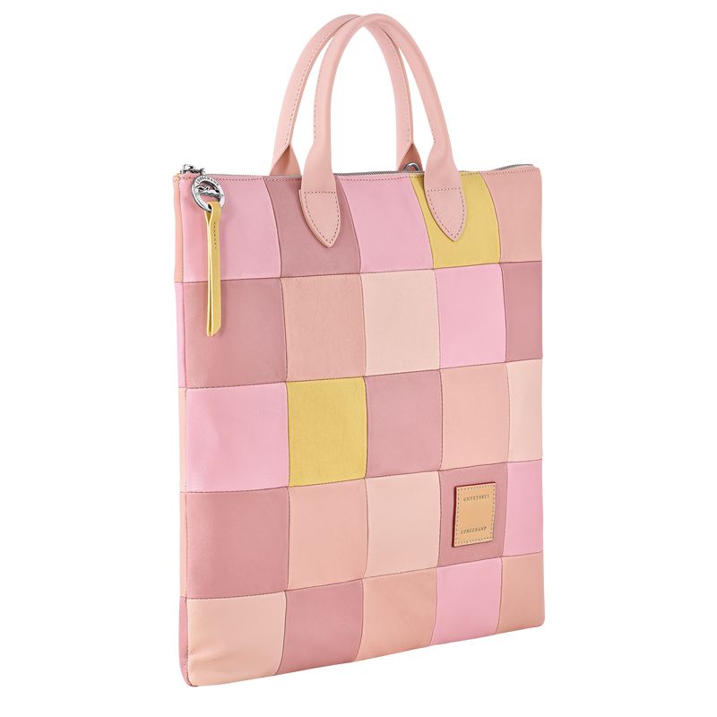 Pink Longchamp Re-play L Men Handbag | US-913RUNSKX