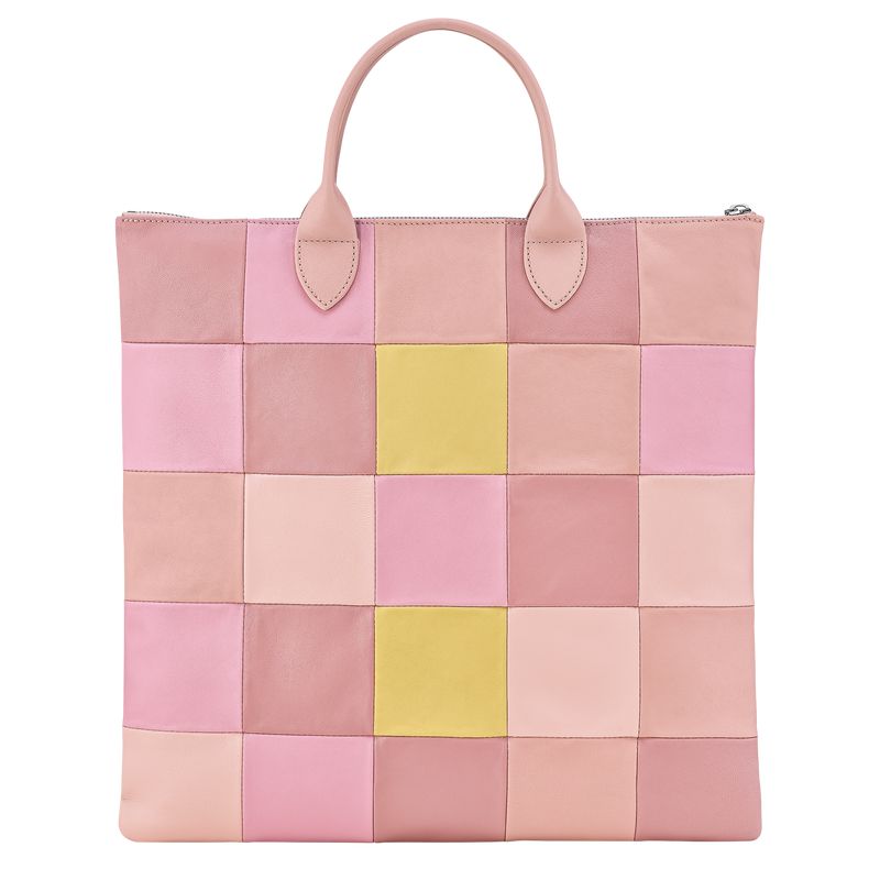 Pink Longchamp Re-play L Men Handbag | US-913RUNSKX