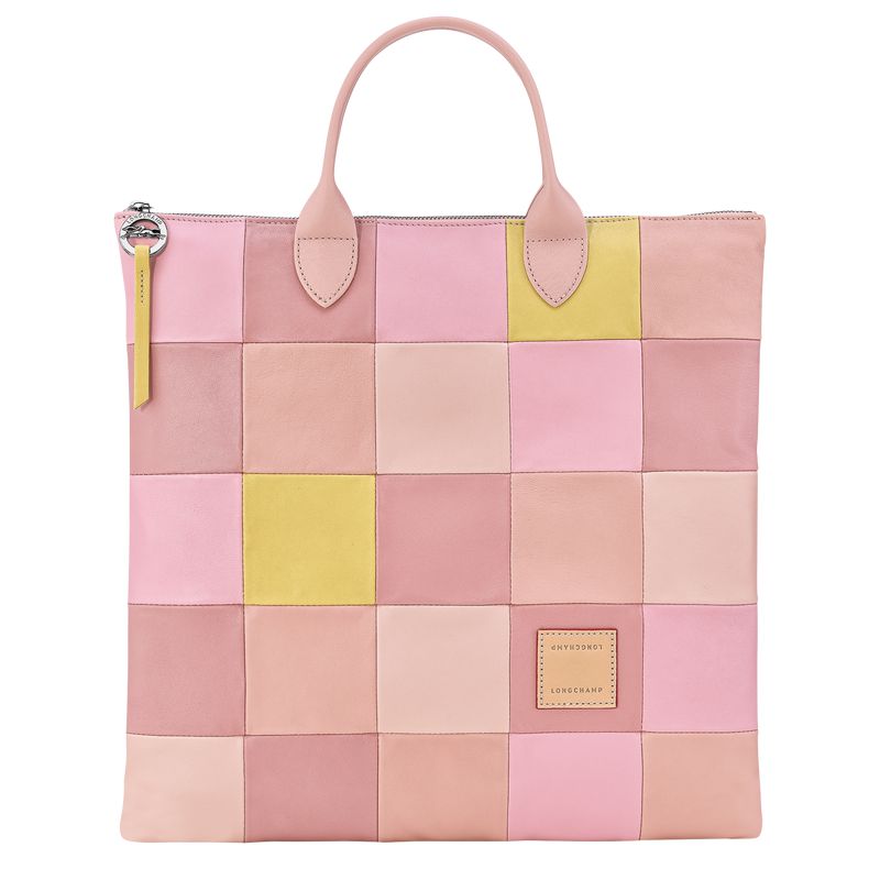 Pink Longchamp Re-play L Men Handbag | US-913RUNSKX