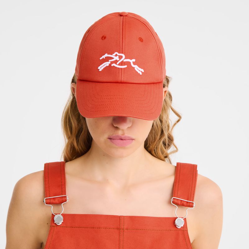 Pink Longchamp Solid Women Cap | US-342LSJHUD