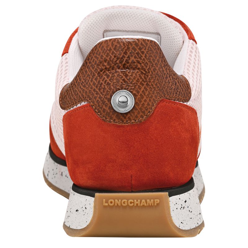 Red / Orange Longchamp Le Pliage Green Women Sneakers | US-607TFJKCO