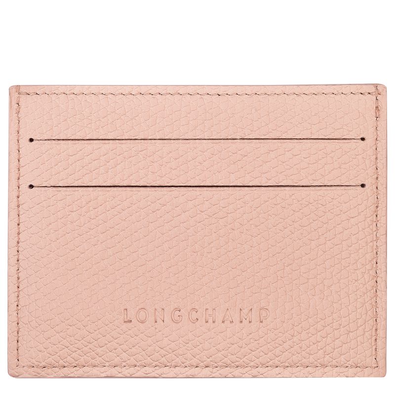Rose Longchamp Le Roseau Women Card Holder | US-203ZKIYUG