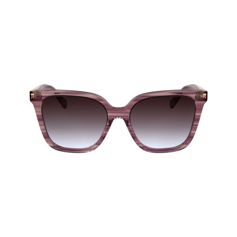 White / Purple Longchamp Acetate Women Sunglasses | US-310EHBKFA