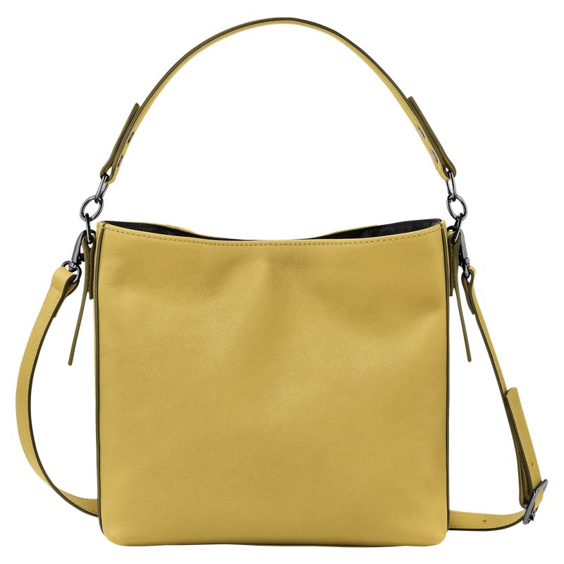 Yellow Longchamp 3D S Women Crossbody Bag | US-673XZYLIS