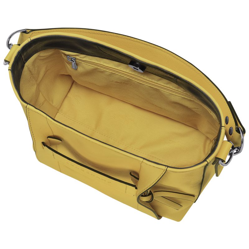 Yellow Longchamp 3D S Women Crossbody Bag | US-673XZYLIS